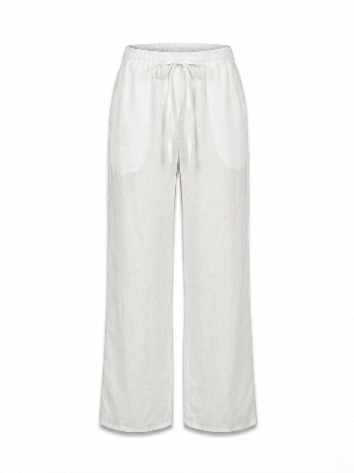 Sasha Linen Pants - White