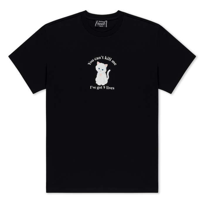 RIPNDIP 9 Lives Tee (Black)