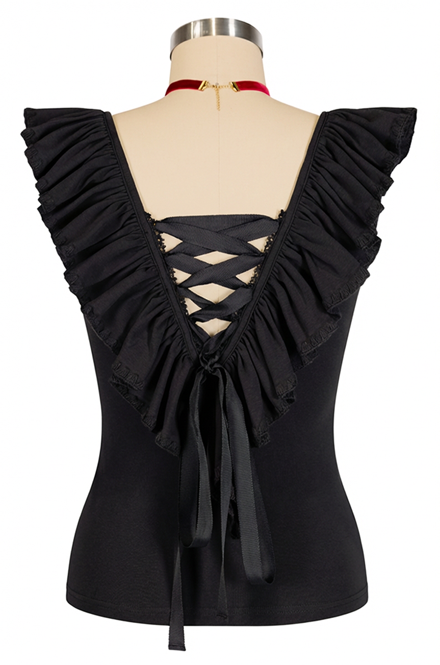 Tiki Island Classic Top (Black)