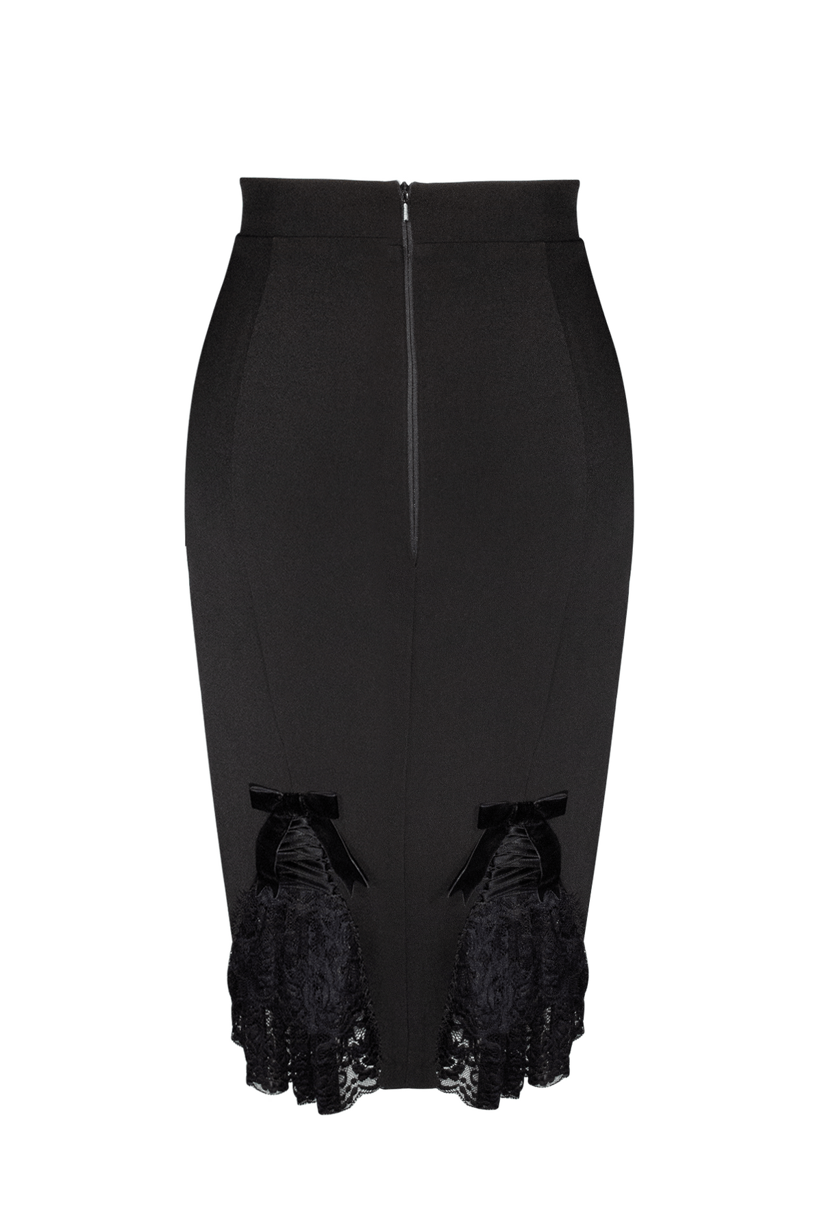 D'Amour Lace Up Wiggle Skirt