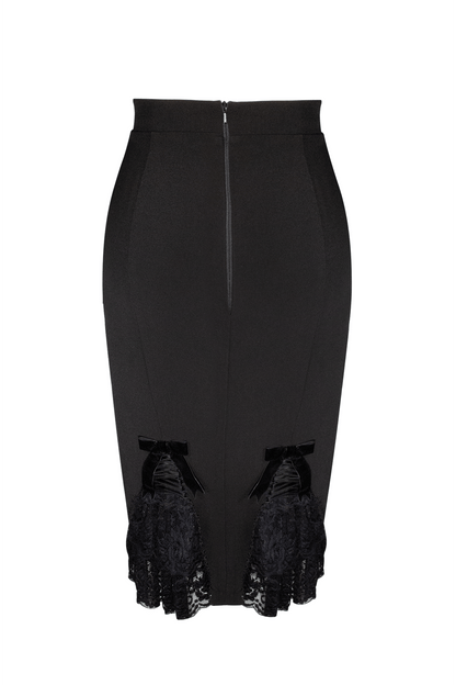 D'Amour Lace Up Wiggle Skirt