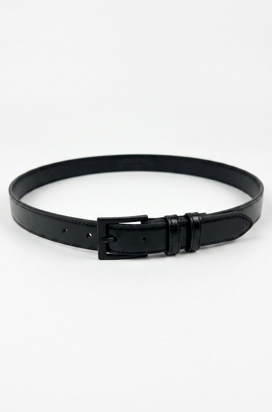 Belle Boheme Follies Skinny Belt (Black)