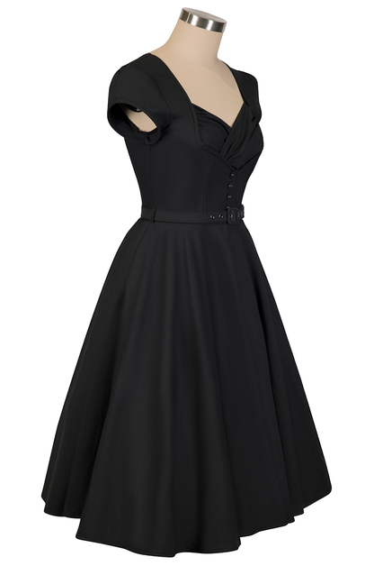 Office Affair Button Front Dress