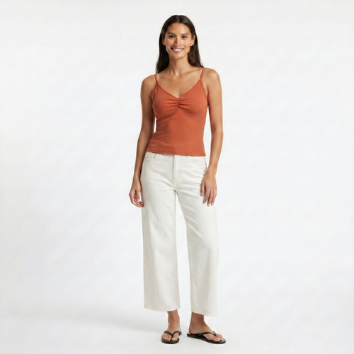 Shirred Front Cami