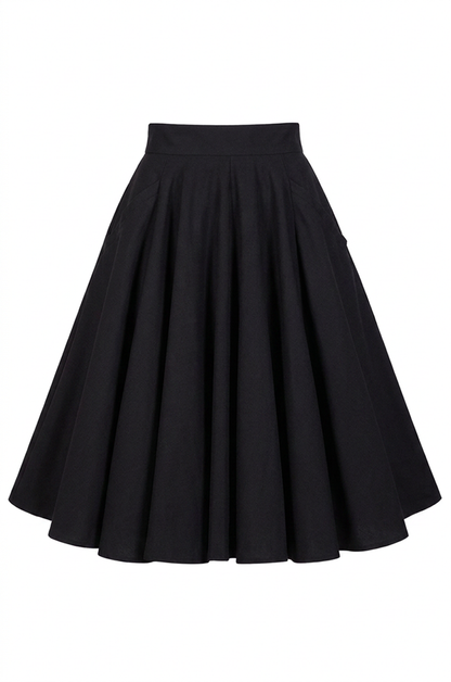D'Amour Circle Skirt (Black)
