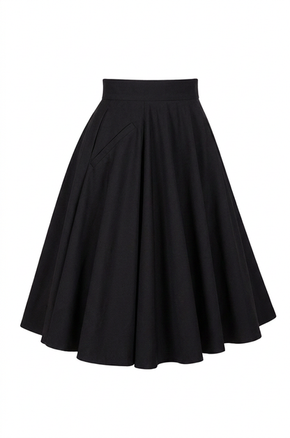 D'Amour Circle Skirt (Black)