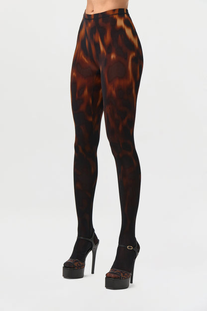 Bare Body Tortoise Closed Toe Legging