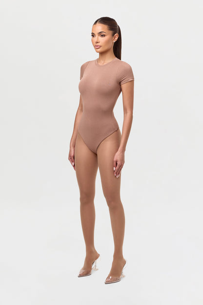 NW Crewneck Short Sleeve Bodysuit