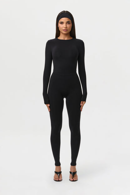 Naked Crewneck Bodysuit
