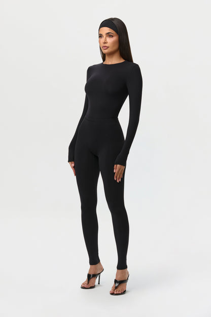 Naked Crewneck Bodysuit