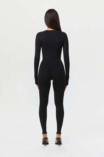Naked Crewneck Bodysuit