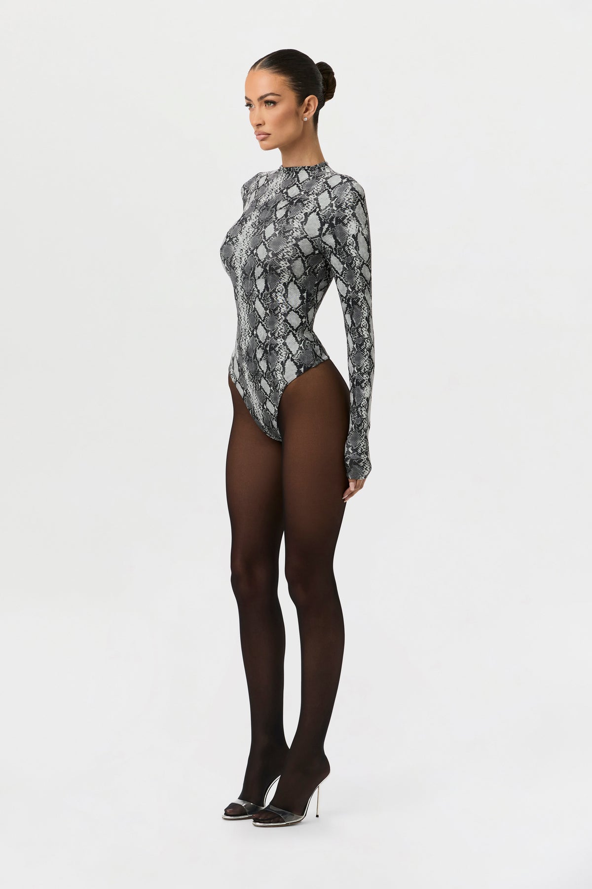 Naked Print Bodysuit