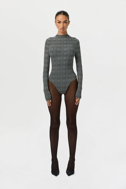Naked Print Bodysuit
