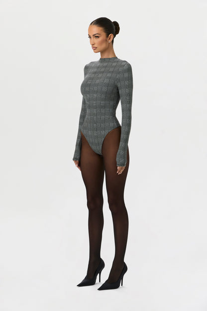 Naked Print Bodysuit