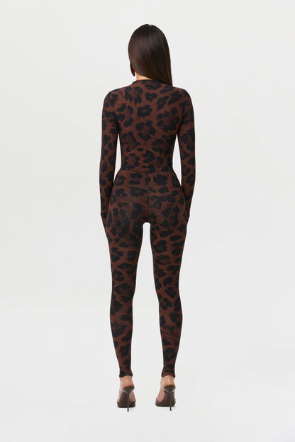 Naked Print Legging Petite