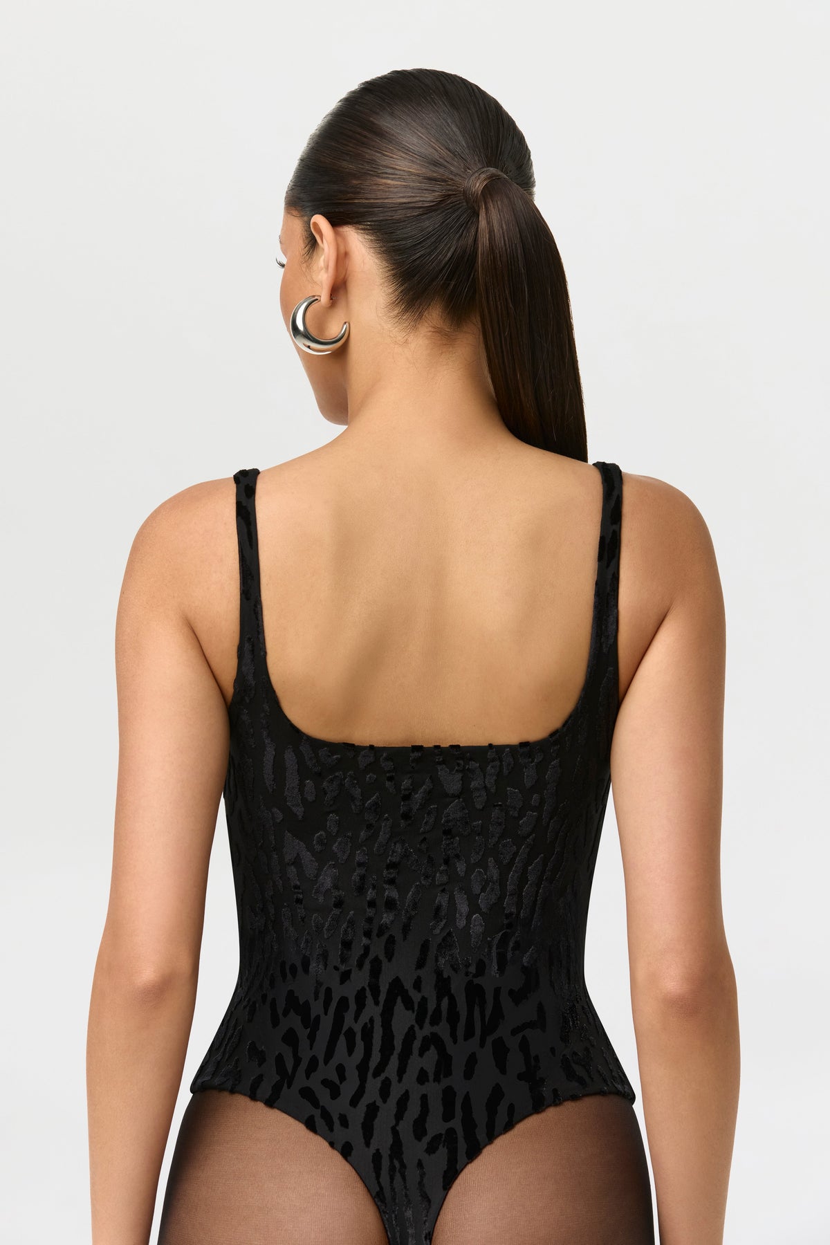 Burnout Scoop Tank Bodysuit