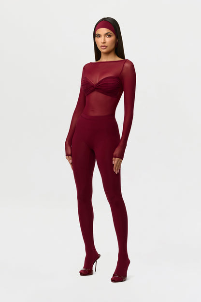 Naked Closed Toe Legging