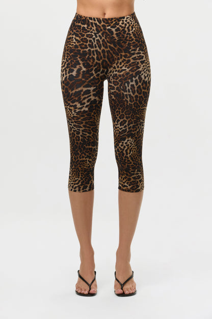 Naked Print Capri Legging