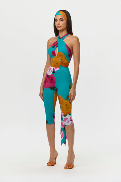 Naked Print Capri Legging