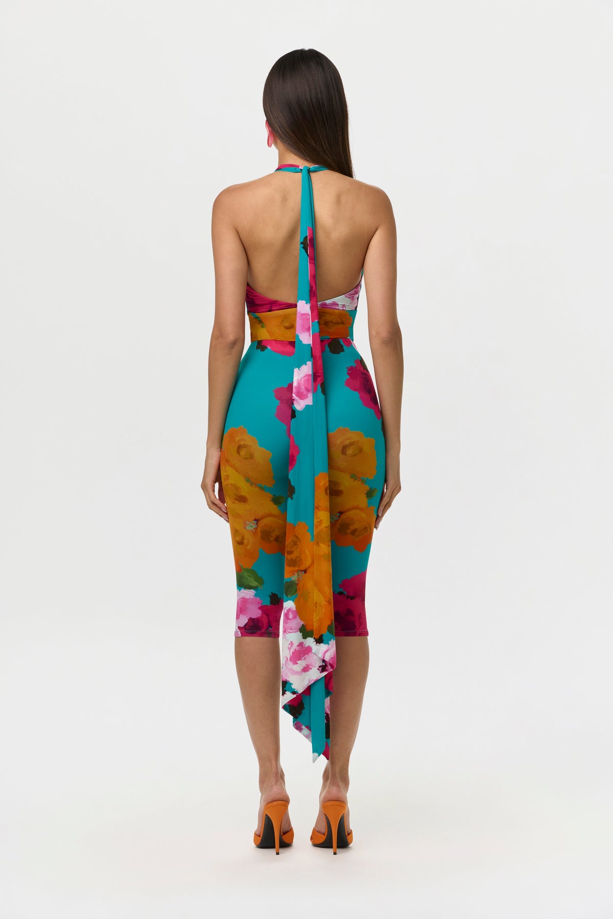 Naked Print Capri Legging