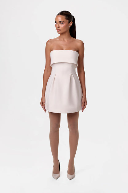 Suiting Tube A-Line Mini Dress