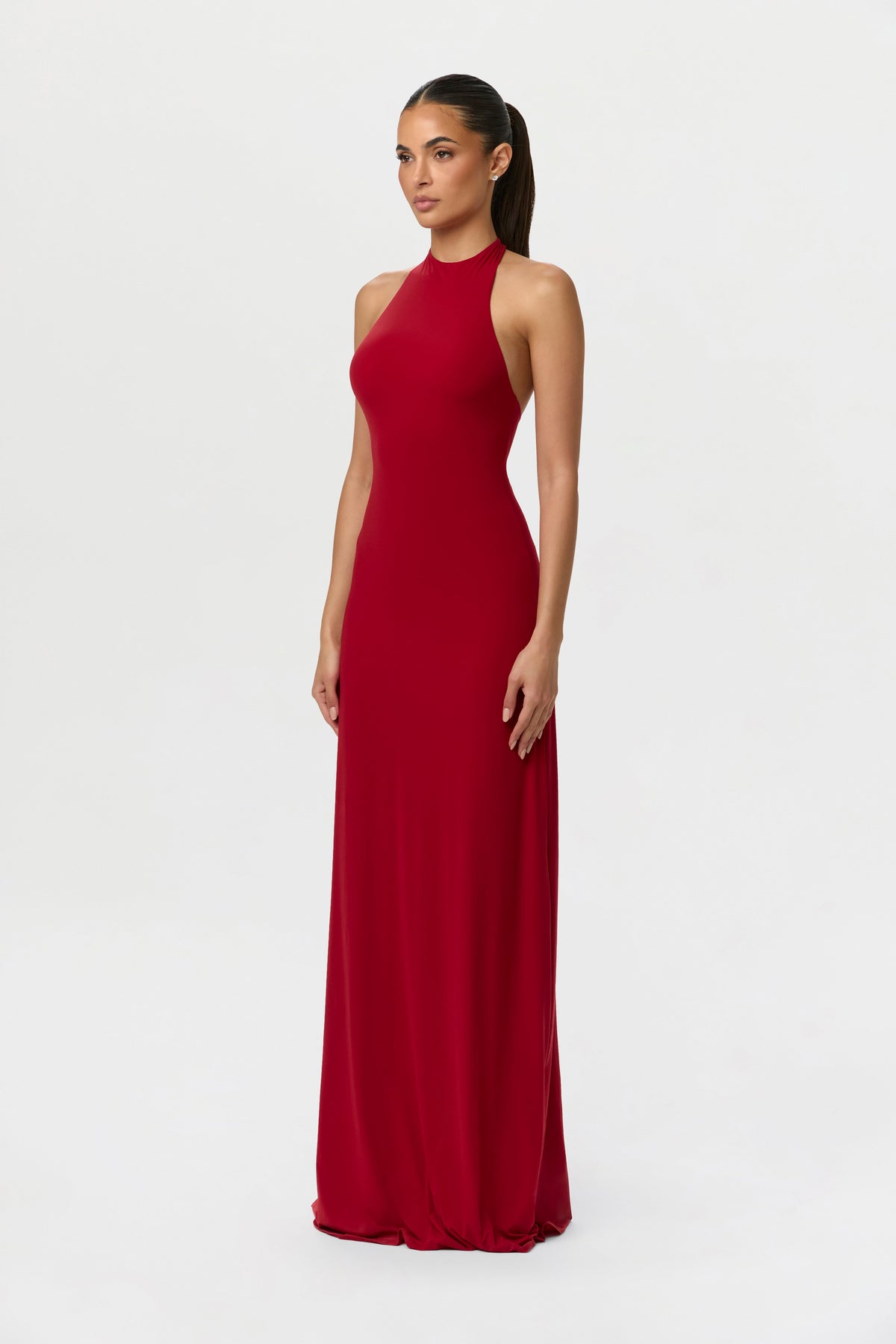 Naked Halter Maxi Dress