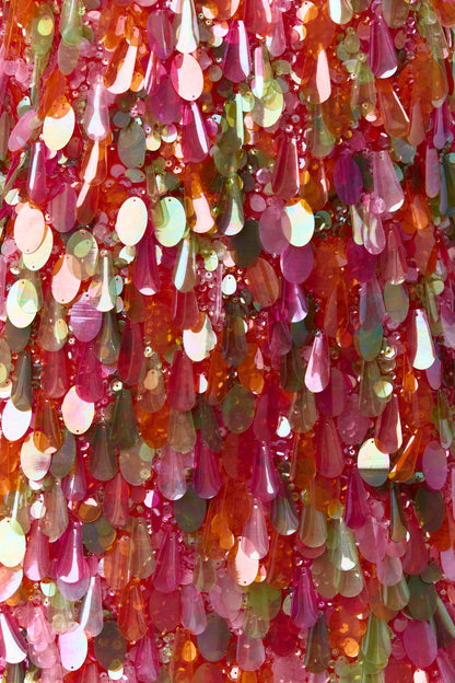 Sequin Halter Mini Dress