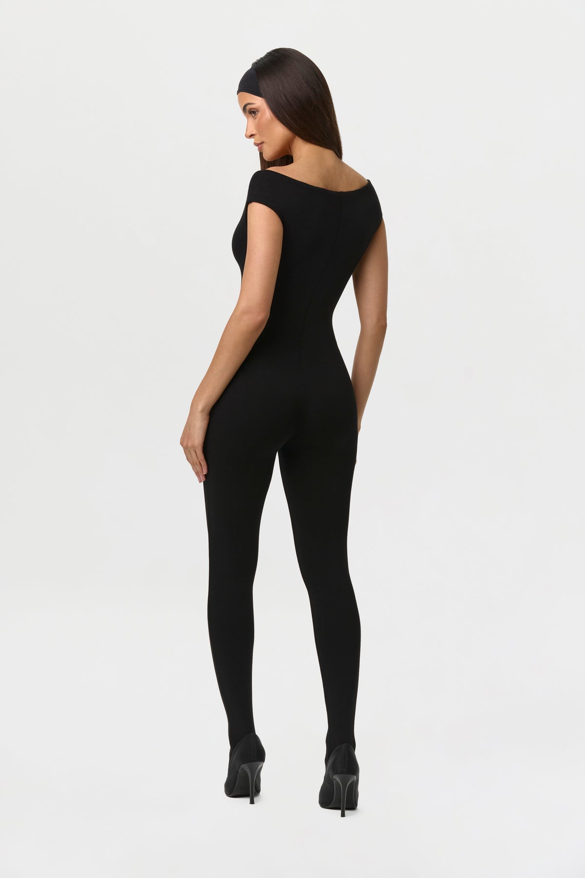 Smooth Off-Shoulder Jumpsuit