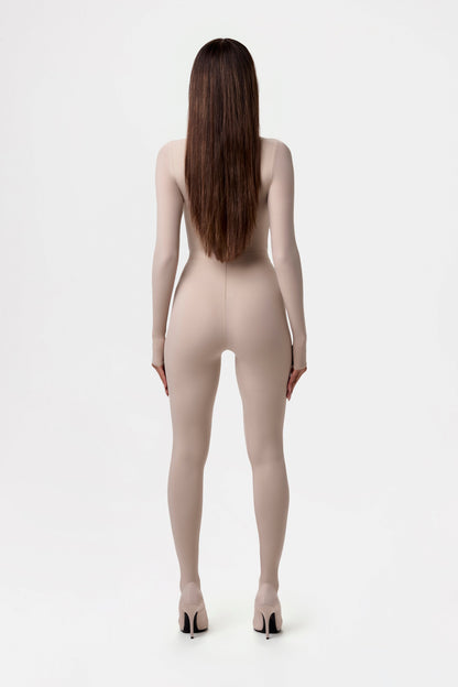 Naked Mock Neck Top