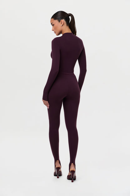 Naked Mock Neck Top