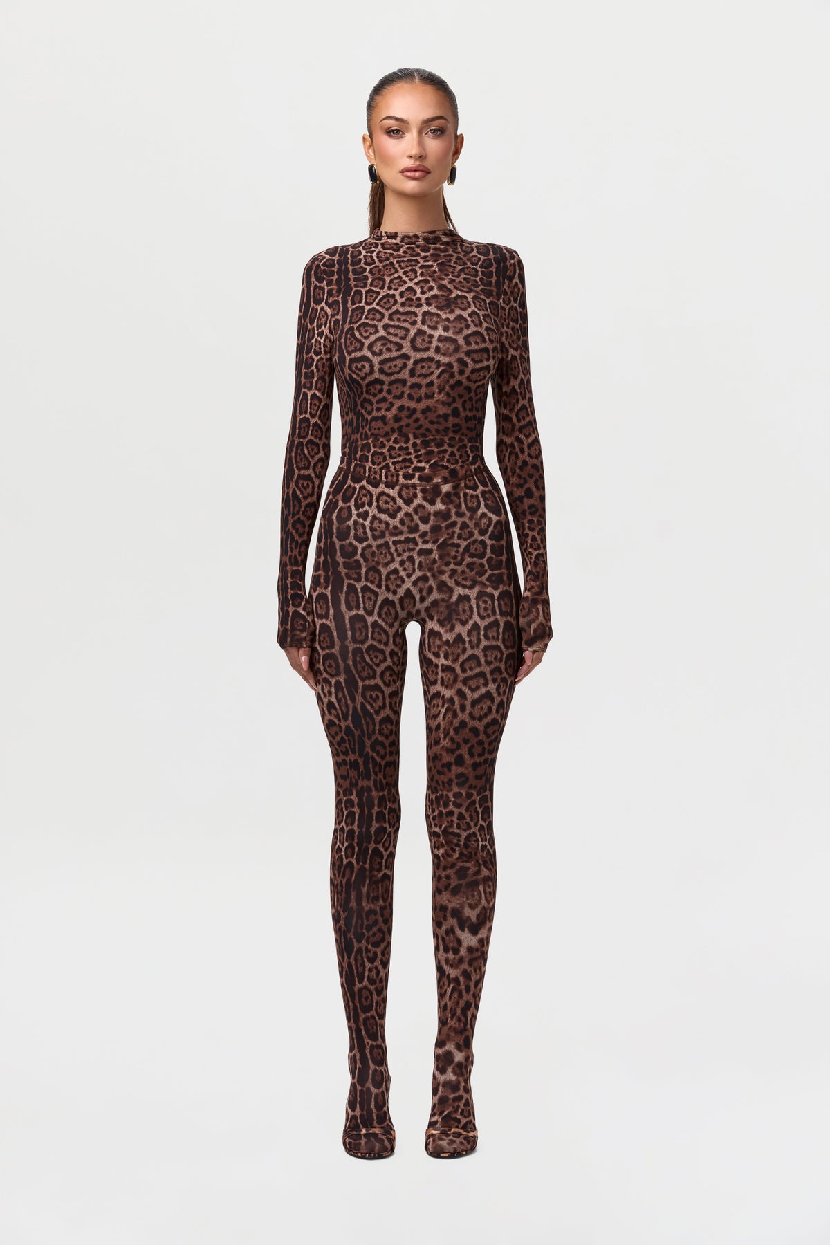 Naked Animal Print Tights