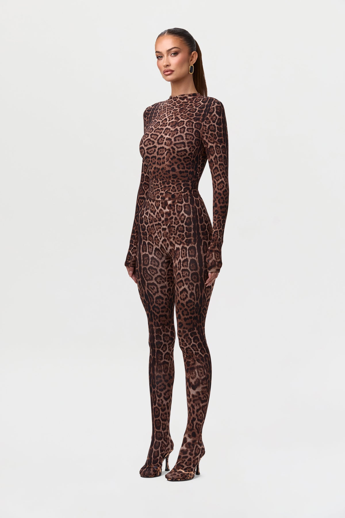 Naked Animal Print Tights