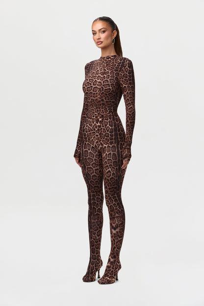 Naked Animal Print Tights