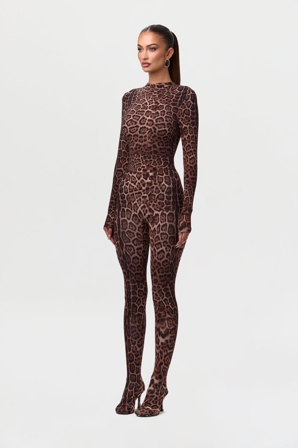 Naked Animal Print Tights