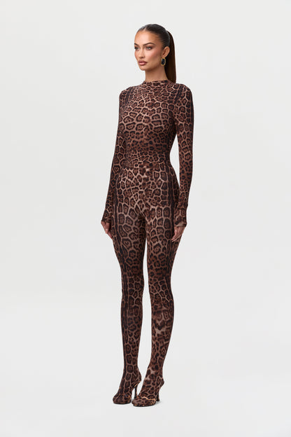 Naked Animal Print Tights