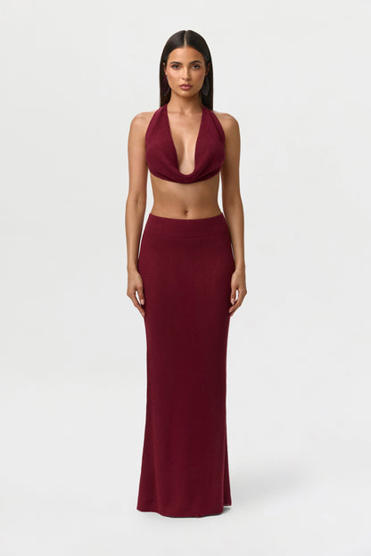 Knit Maxi Skirt