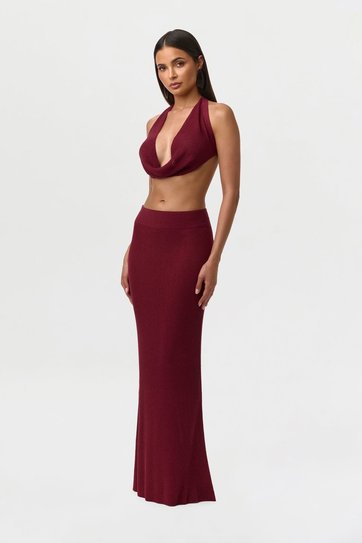Knit Maxi Skirt