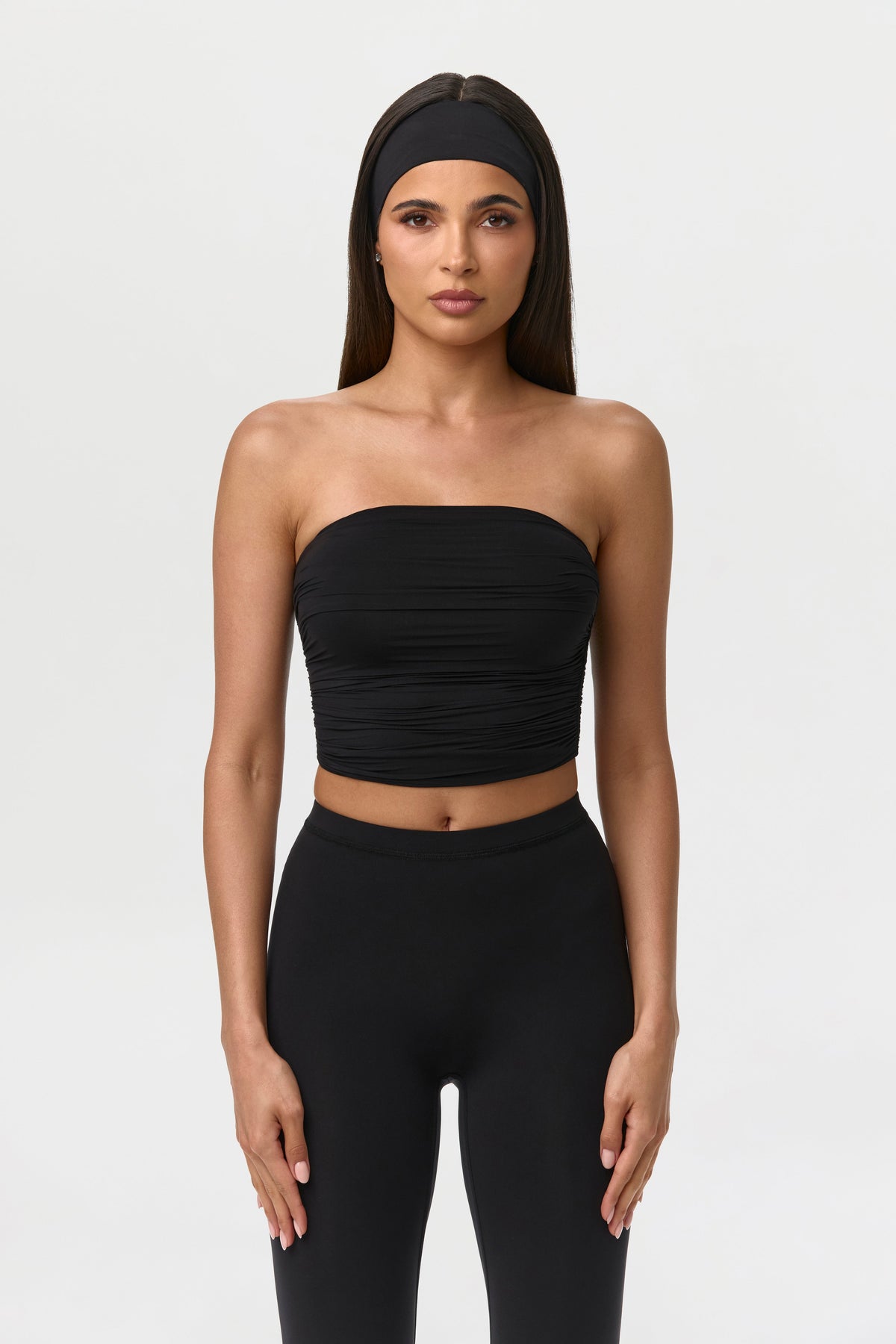 Naked Tube Crop Top