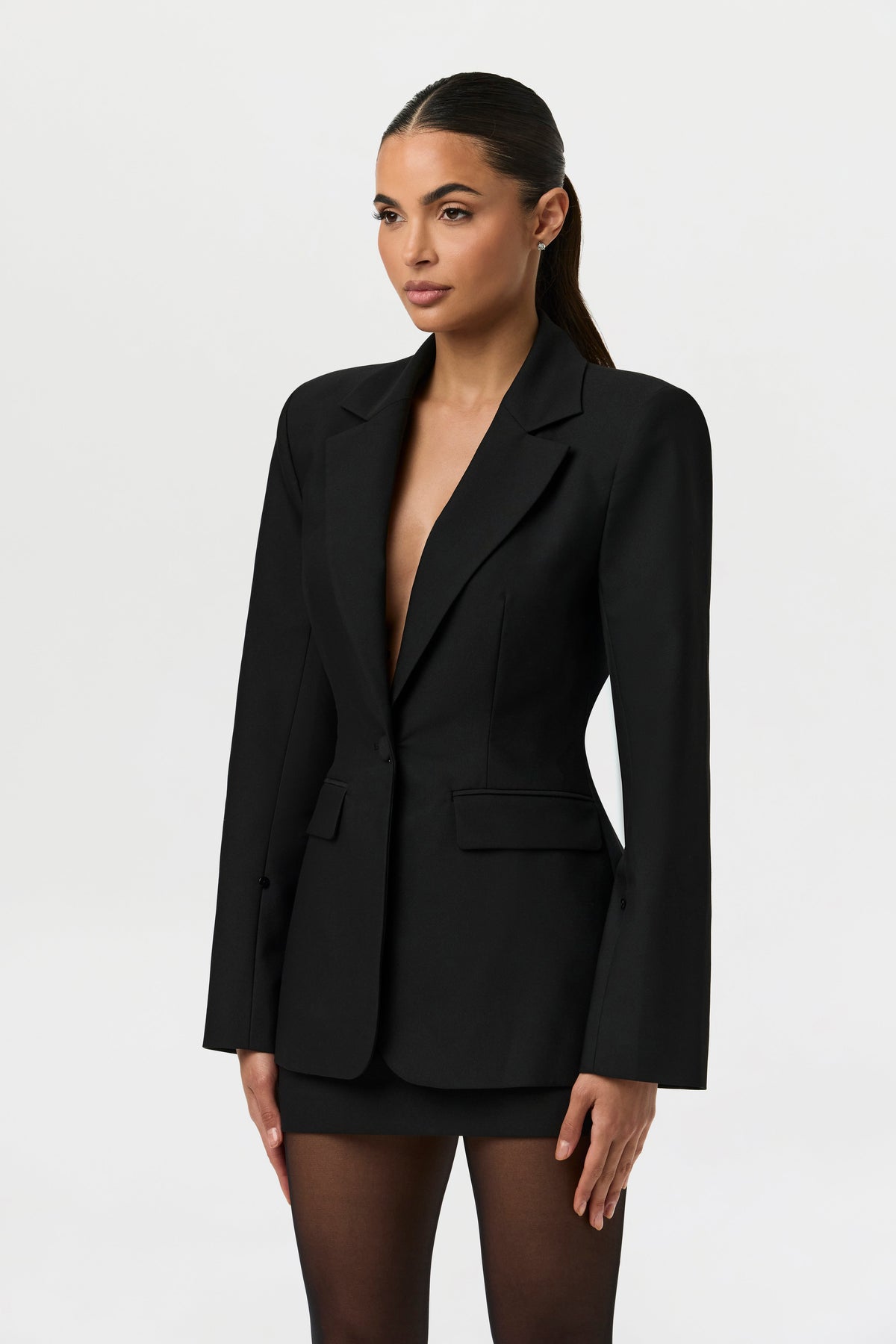 Suiting Mini Skirt