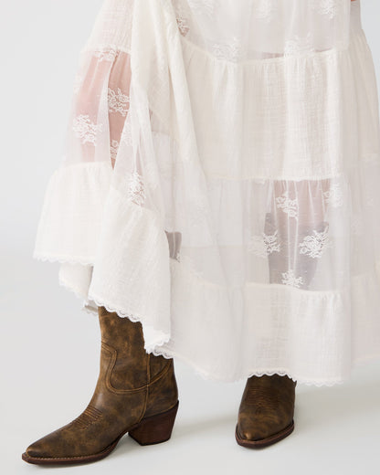 TARRYN SKIRT SNOW WHITE