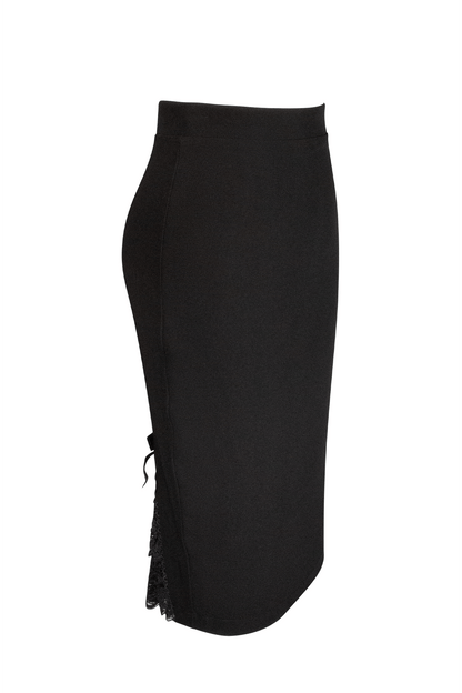 D'Amour Lace Up Wiggle Skirt