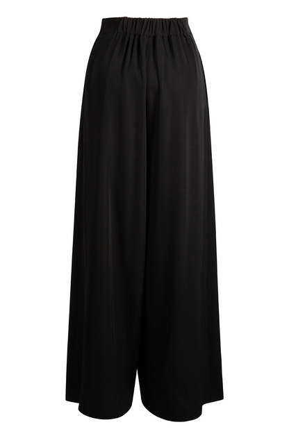 D'Amour Wide Leg Lace Up Pants