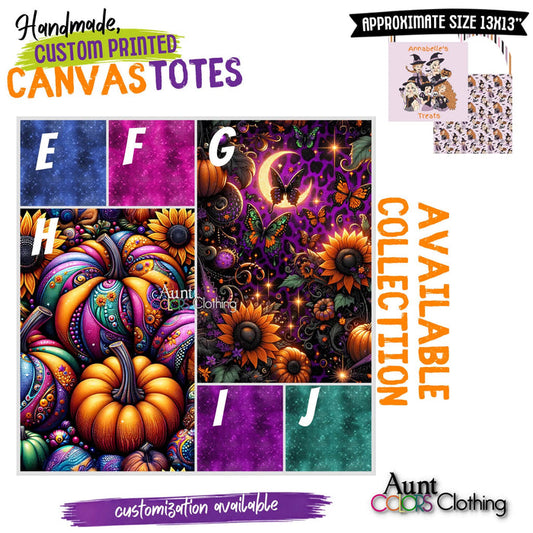ACC 7/17/26 - Halloween Tote Bags X 2