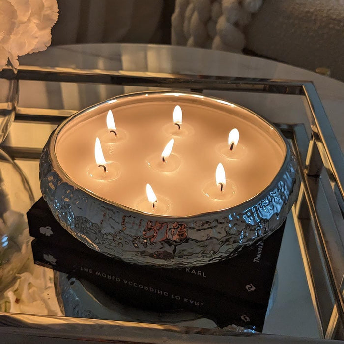 Aeolian 7 Wick Silver Scented Candle Fragrance