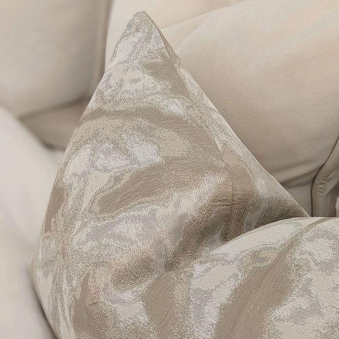 Arizona Cream & Nude Print Bolster Cushion - 50 x 35cm Cushion
