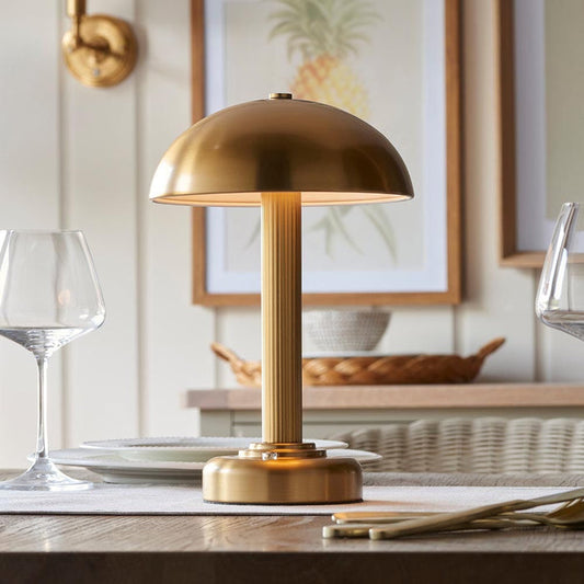 Bailee Gold Rechargeable Table Lamp Lighting