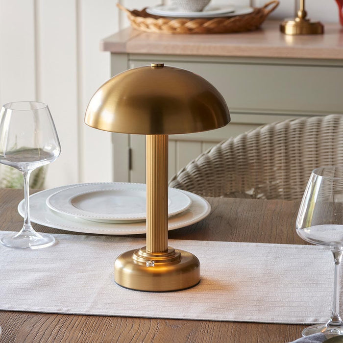 Bailee Gold Rechargeable Table Lamp Lighting