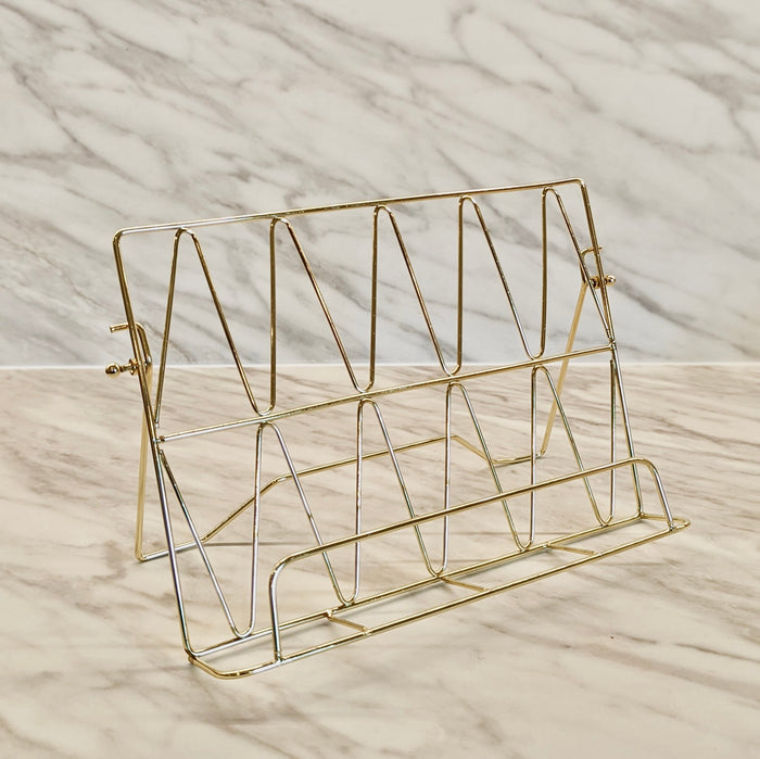 Bennie Gold Book Stand Kitchen