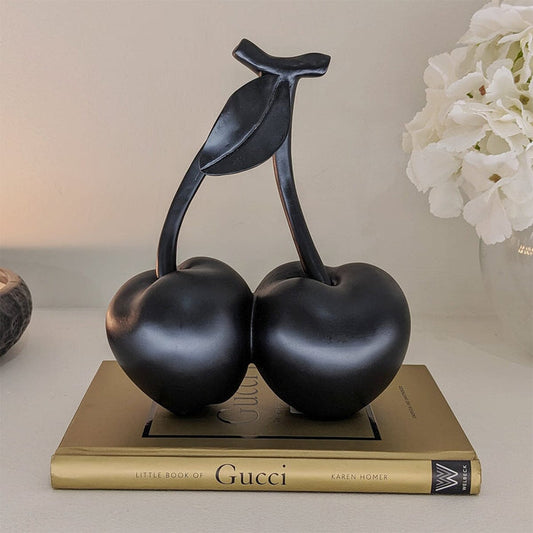 Black Decorative Cherry Ornament Accessories
