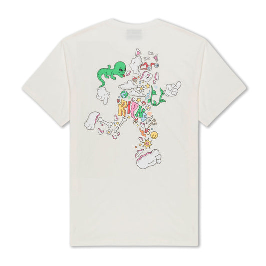 RIPNDIP Broken Down Tee (Bone)